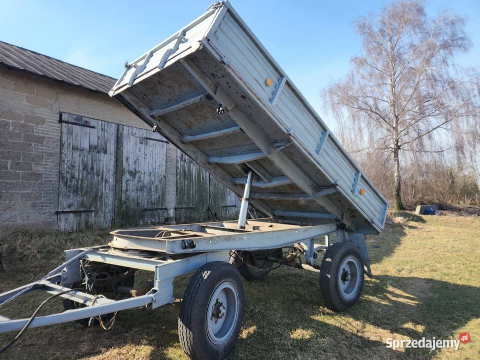 Przyczepa d47 wywrotka na trzy strony