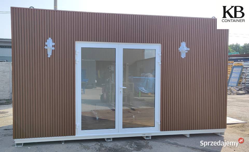 Biały kontener 50 x 30 m z lamelami w złotym Kędzierzyn-Koźle sprzedam