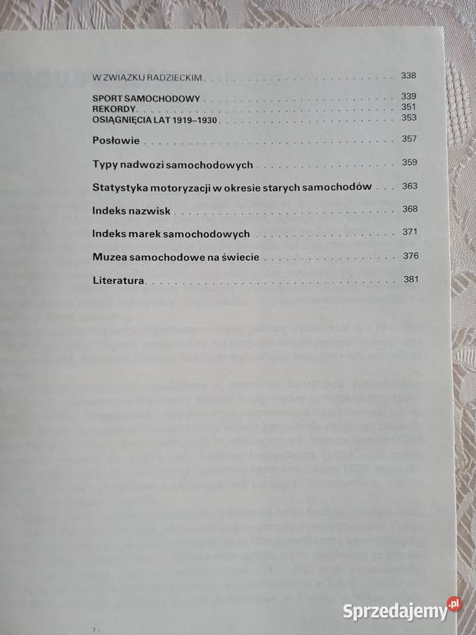 Historia starych samochodów