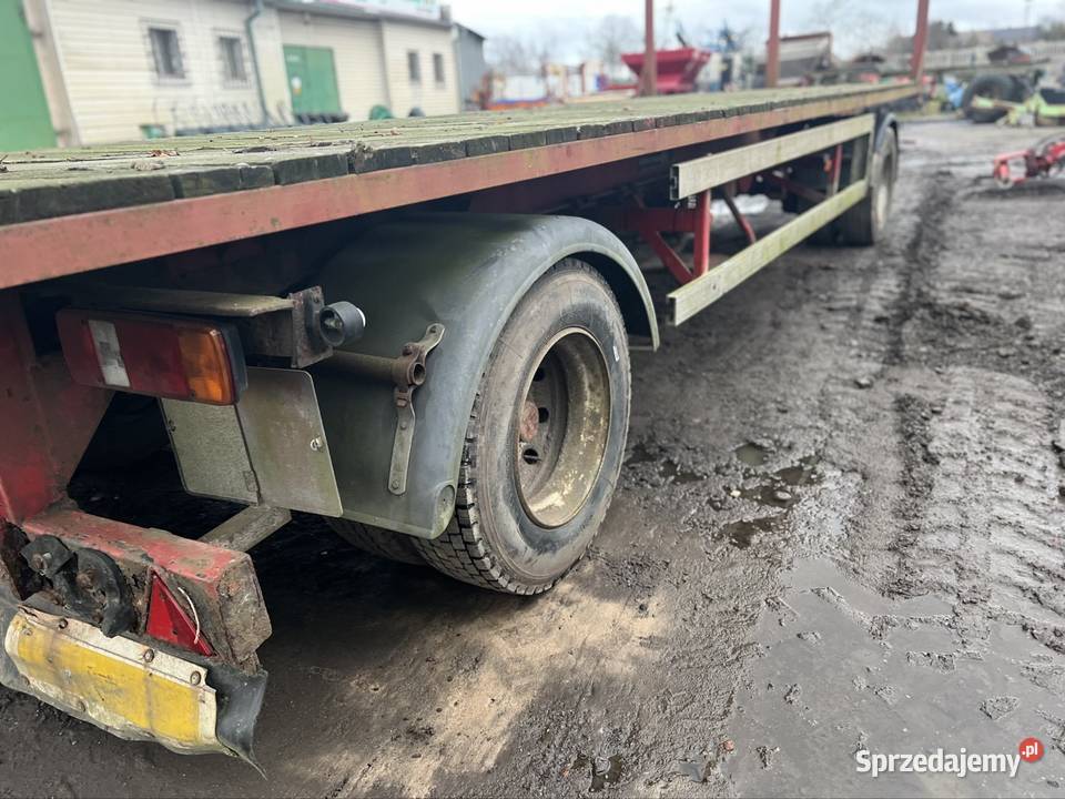 Przyczepa 18 ton platforma do siana slomy Solnica