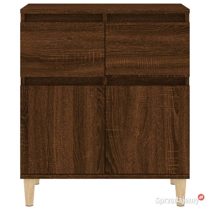 Komoda brązowy dąb 60x35x70 materiał Warszawa sprzedam