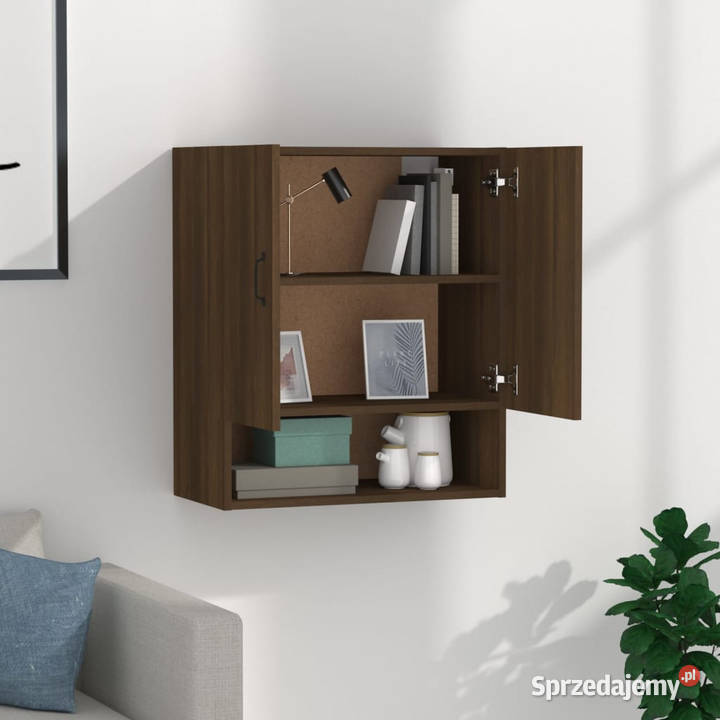 Szafka ścienna brązowy dąb 60x31x70 WM817590 Warszawa