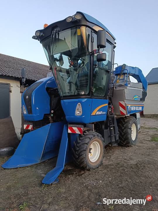 kombajn całorzędowy do aronii porzeczki agrestu Braud New Holland