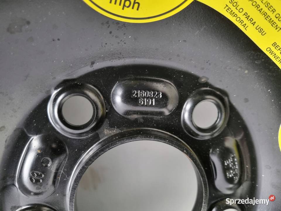 KOŁO DOJAZDOWE Volvo S40 II V50 C30 12585 R16