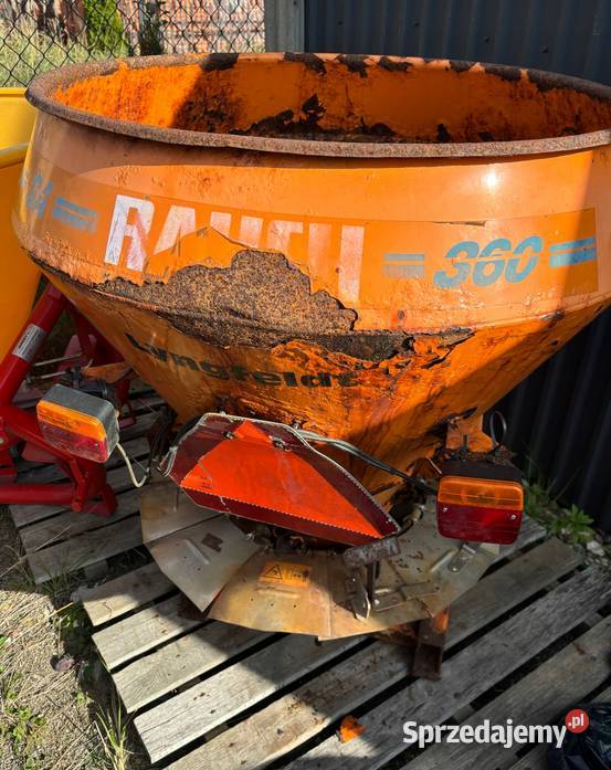 Solarka Piaskarka Rauch 360 iseki kubota john śląskie Kłobuck