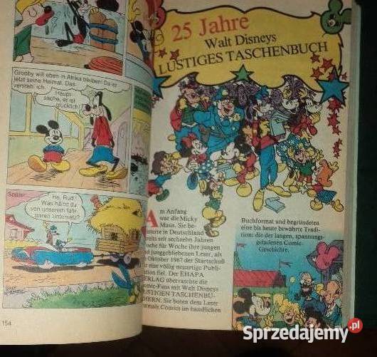 3x comics Donald Duck Lustiges Taschenbuch Amerykańskie Rzeszów sprzedam