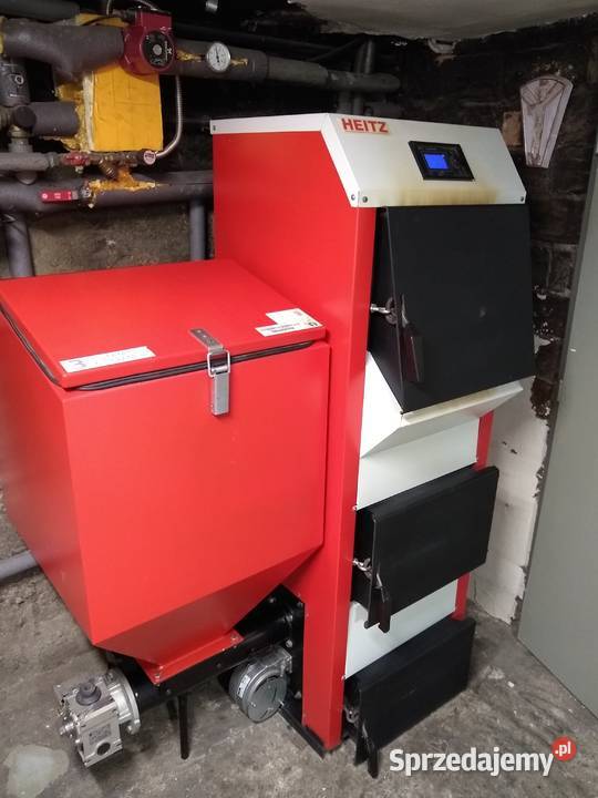 Piec CO na ekogroszek stalowy wielofunkcyjny