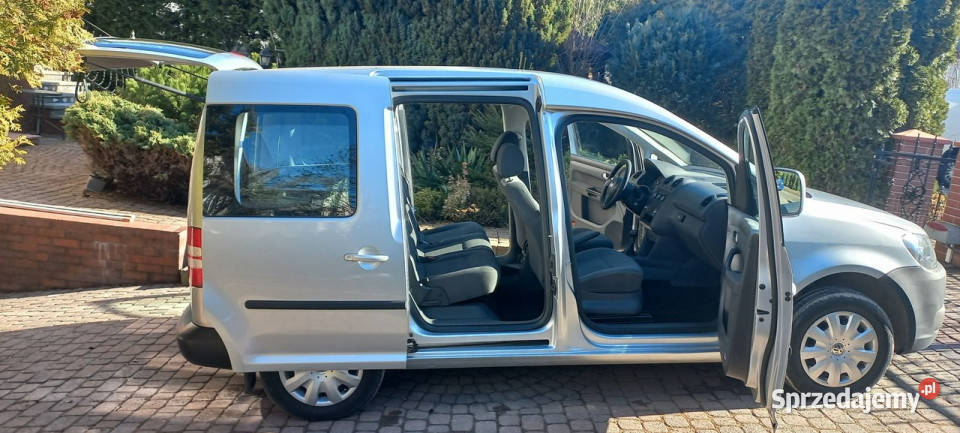 Volkswagen Caddy 162 netto FV23 Salon Polska 20 Gdańsk