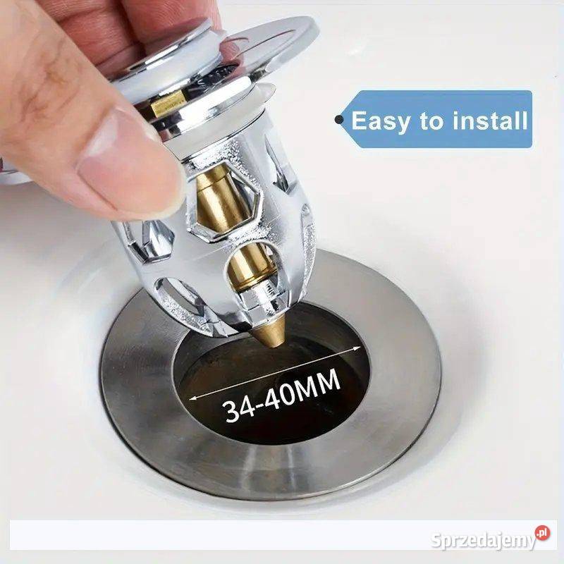 zatyczka zamknięcie odpływu umywalka zlew Swarzędz sprzedam