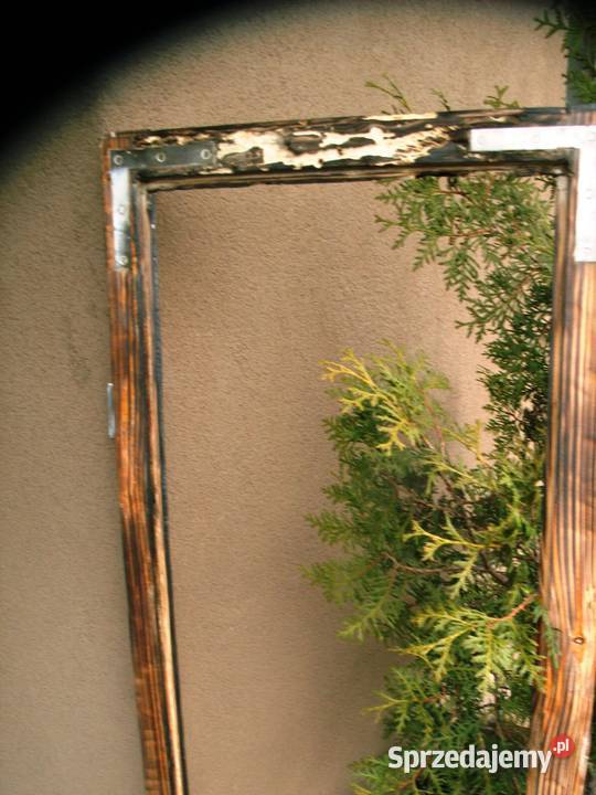 Okno rama loft na lustro aranżację zdjęcie Ełk