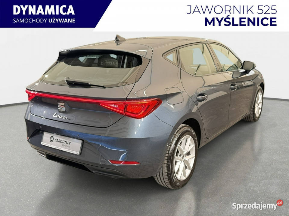 Seat Leon Style 15TSI 150 M6 2021 r salon I Rok produkcji 2021 Myślenice