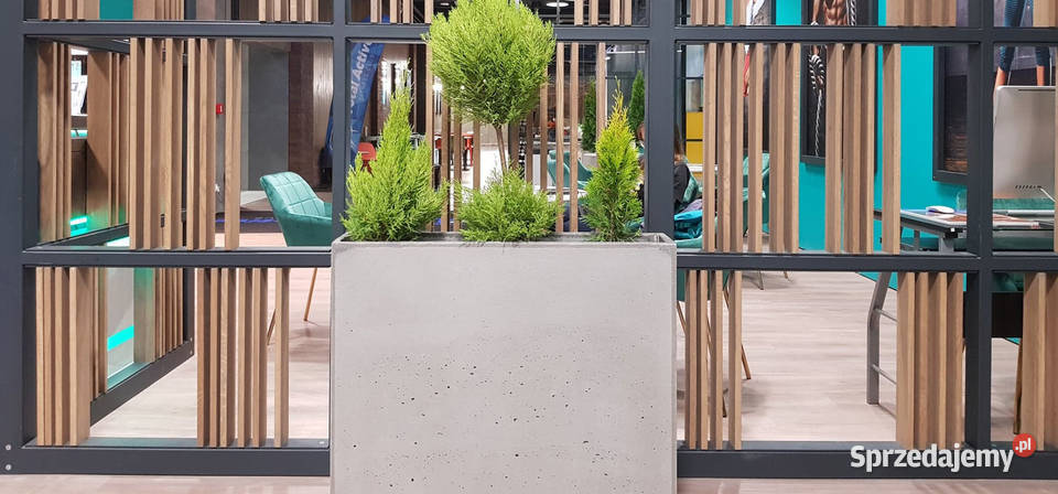 Donica betonowa 80x30x80 Donice betonowe Architektura ogrodowa