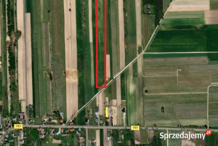 Działka rolna ponad 4 ha z potencjałem 40000m2 mazowieckie