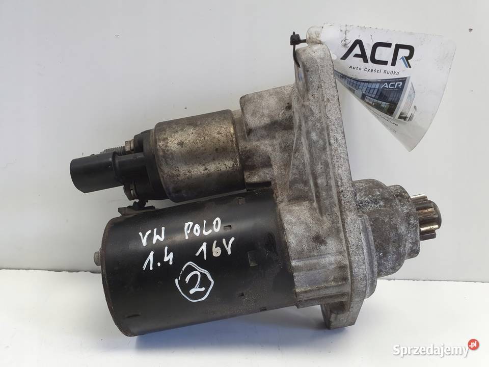 VW Polo V 14 16V ROZRUSZNIK bosch 0001121433 Układ elektryczny, zapłon Janów