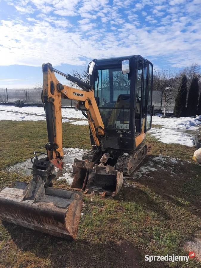 Minikoparka yanmar sv16 Rok produkcji 2016 Wysocice