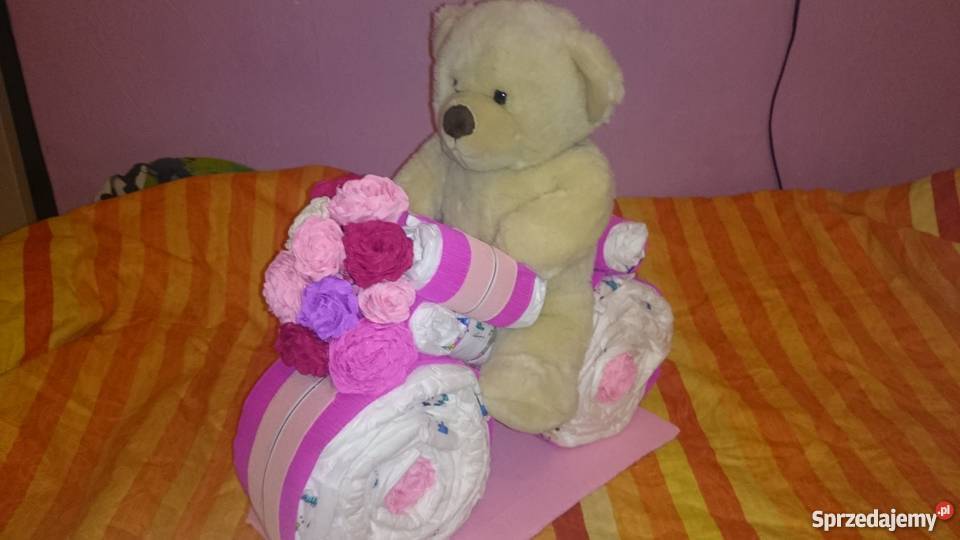 Rowerek z pampersów Chełm