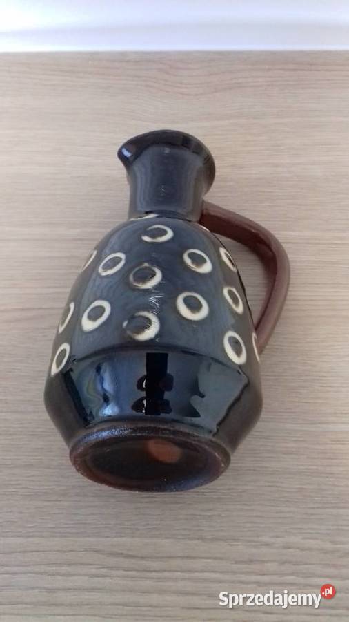 Dzbanuszek z czarkami do wódki ceramika Kraków