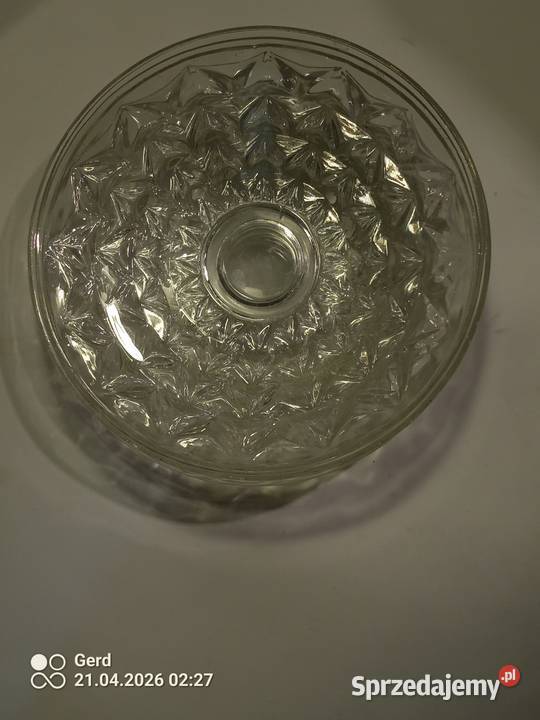 Zestaw 5 szklanych talerzy śr 172 Talerze i talerzyki Warszawa