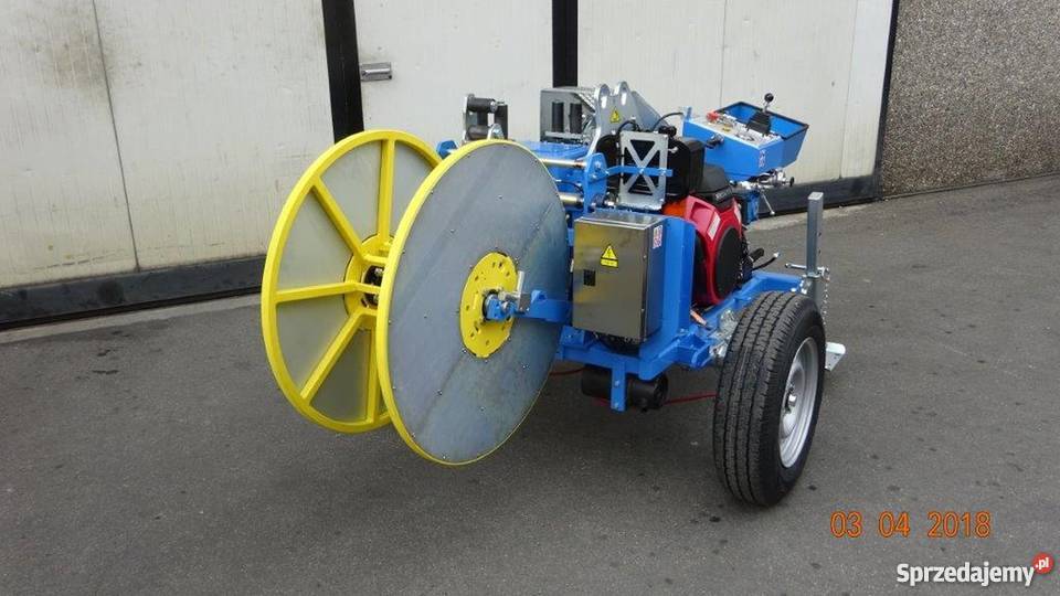 Hydrauliczna wciągarka do kabli i przewodów Jarocin