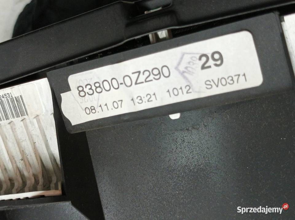 LICZNIK 838000Z290 20 D Toyota Auris I 20062012