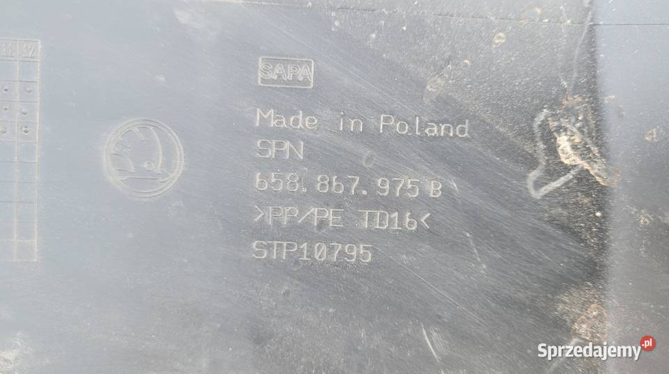 TAPICERKA KLAPY BAGAŻNIKA SKODA KAMIQ Ruda Śląska