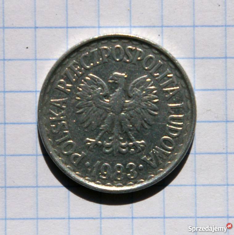1 ZŁOTY 1983 POLSKA Piszczac sprzedam