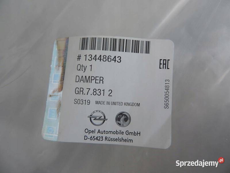 ABSORBER ZDERZAKA TYŁ OPEL ASTRA K V KOMBI NOWY osobowe sprzedam