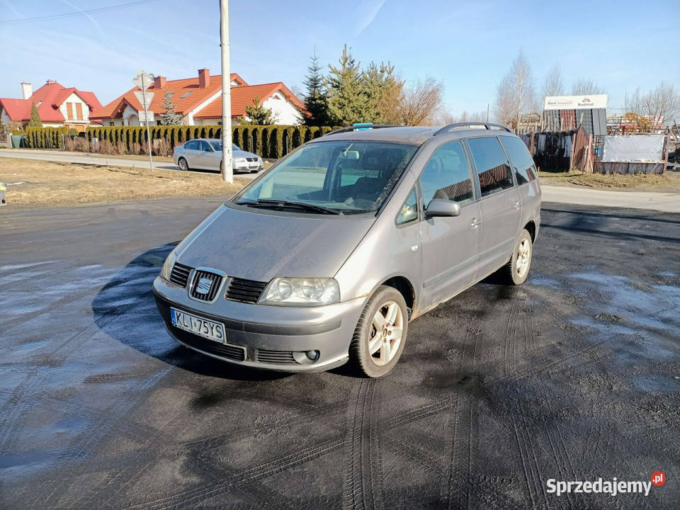 Seat Alhambra Seat Alhambra 19TDI 130 04r I nieuszkodzony Tarnów sprzedam