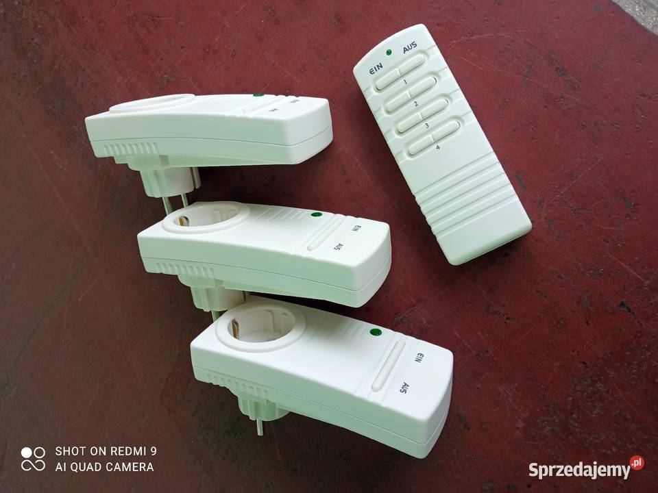 sprzedam gniazdka sterowanie pilotem komplet 3 Chorzów