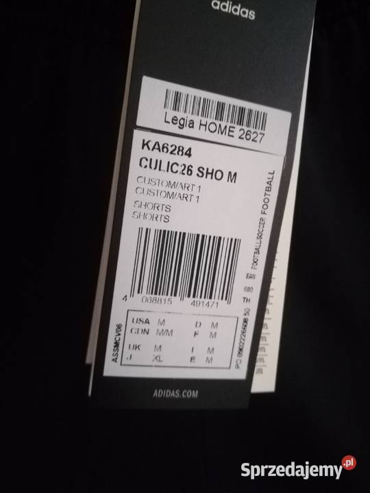 Spodenki Legia adidas Piłka nożna Warszawa sprzedam
