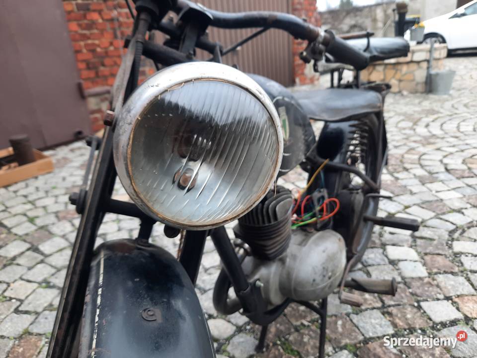 DKW RT 125 1940r w oryginale Rok produkcji 1940 Strzelce Opolskie