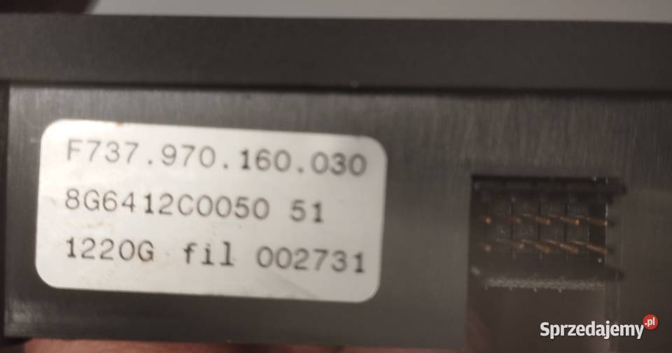F737970160030 8G6412C0050 panel sterowania TMS Sypniewo