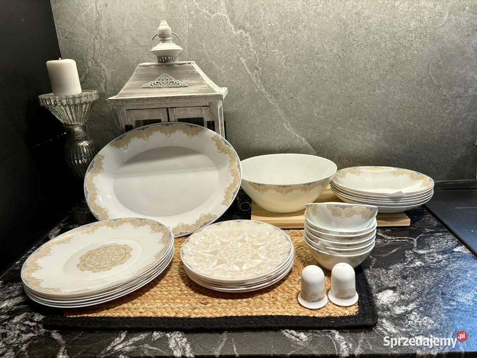 199 Serwis obiadowy 28 elementów Królewski Zabrze