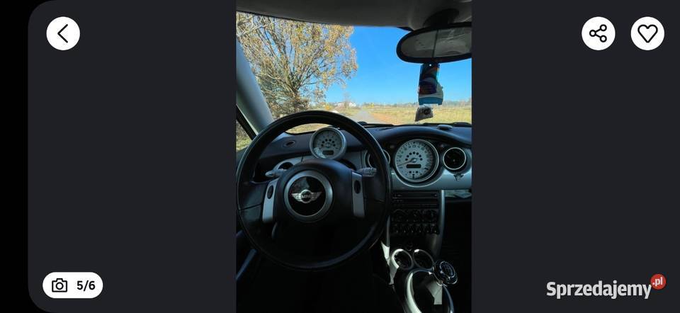 Mini one Rok produkcji 2002 Zawiercie