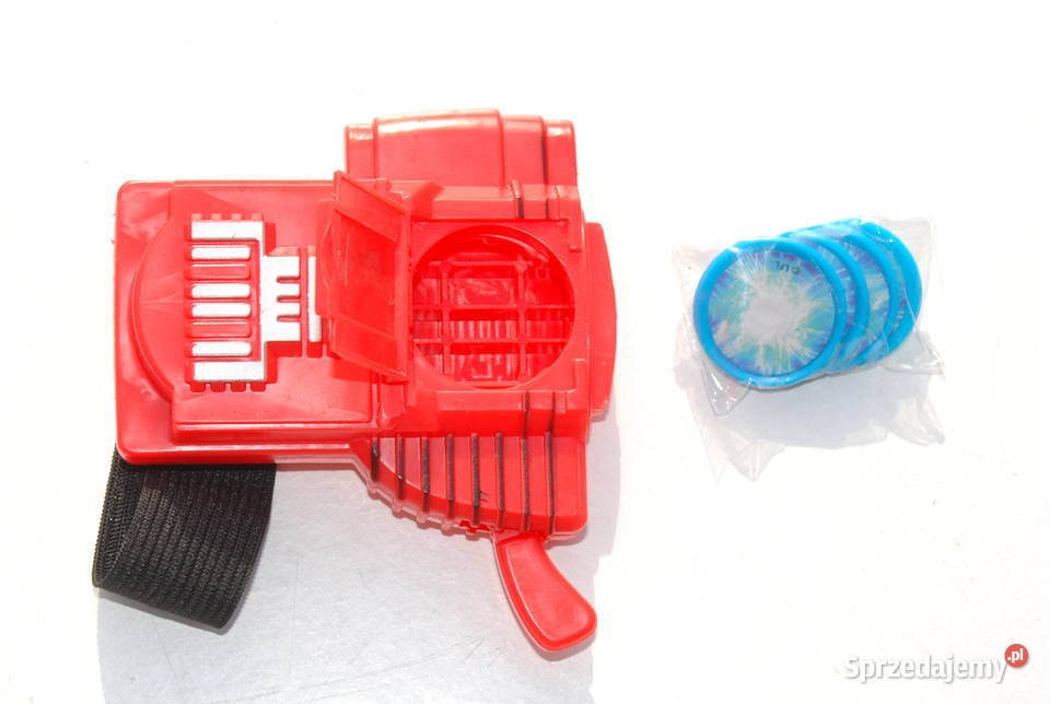 Stara zabawka plastikowy pistolet wyrzutnia Cieszyn