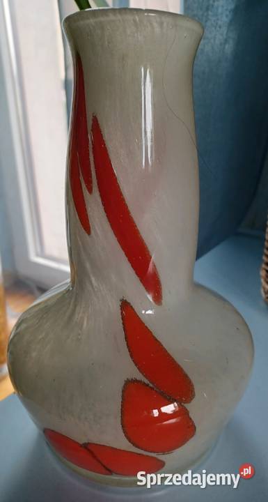 Polskie szkło artystyczne soczewka lekkie antico Łódź