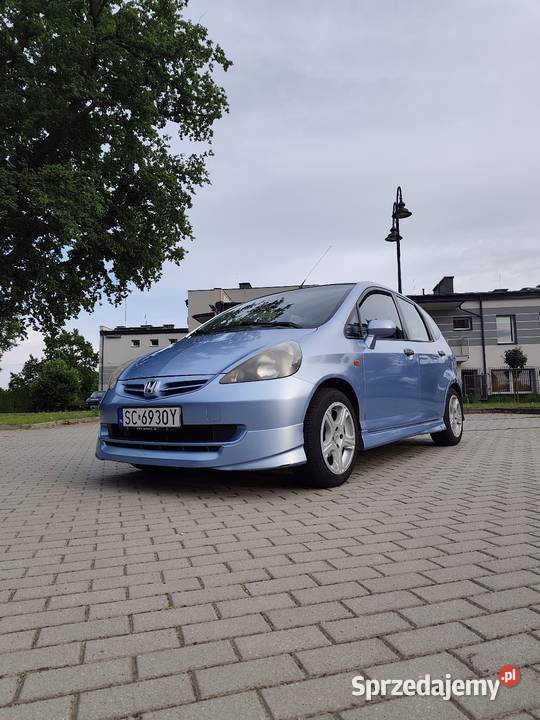 Honda Jazz 14 z LPG 2002 niebieski sprzedam