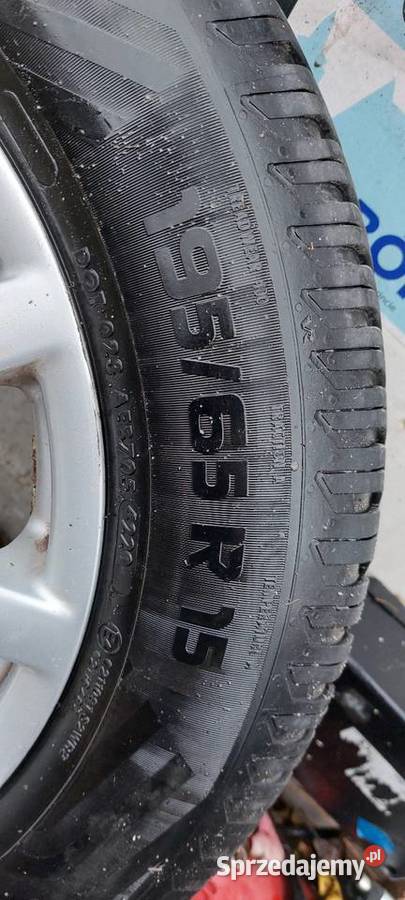 Felgi aluminiowe 5x100 opony 1956515 Tywonia sprzedam