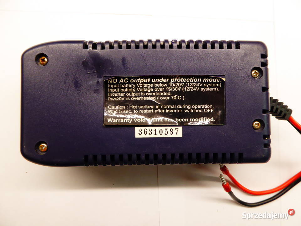 Przetwornica 12V DC na 230V AC moc 100W Szczecin