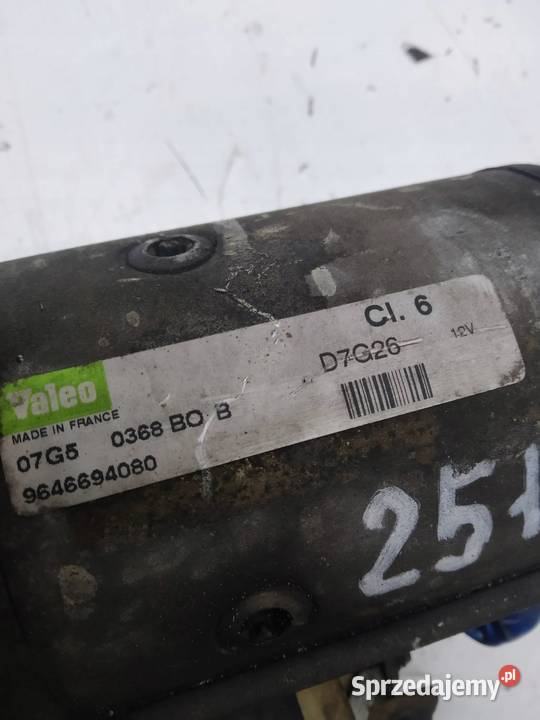 ROZRUSZNIK 9646694080 16 HDI Citroen Xsara sprzedam