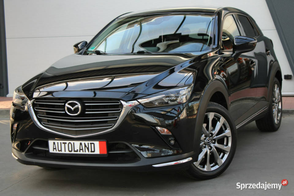 Mazda CX3 Bezwypadkowy bogate wyposazenieSerwis czarny CX-3 śląskie Gliwice