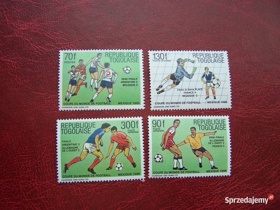 Togo 1986 MNH Mi 195760 B Sport Piłka nożna MŚ Tychy