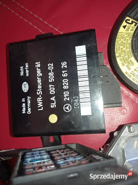 Mercedes w210 stacyjka kluczyk sterownik Motoryzacja Włocławek