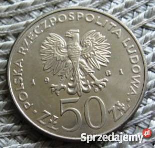 PRL 50 Złoty 1981r10 Kalisz