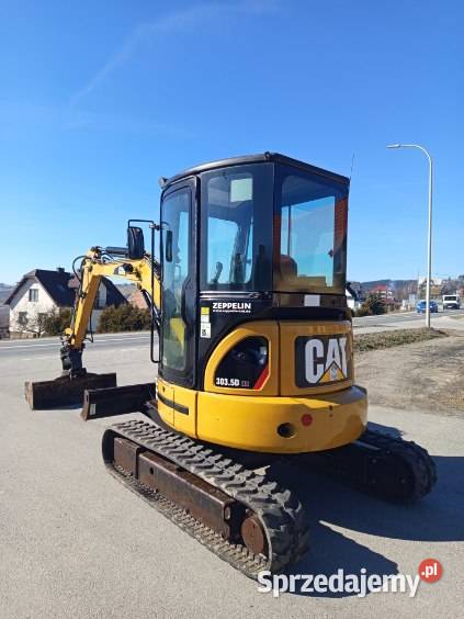 Minikoparka gąsienicowa Cat 3035D Chełmiec