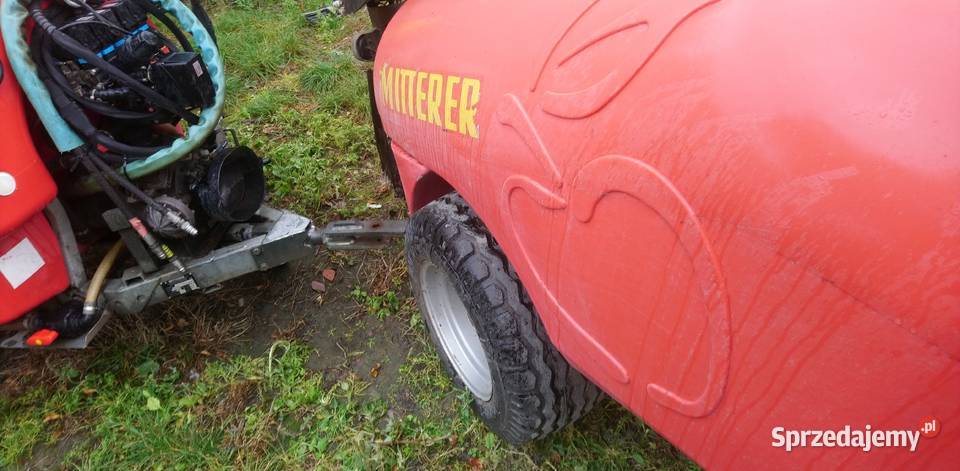 Opryskiwacz sadowniczy mitterer 1500l 1000l VV Urzędów sprzedam