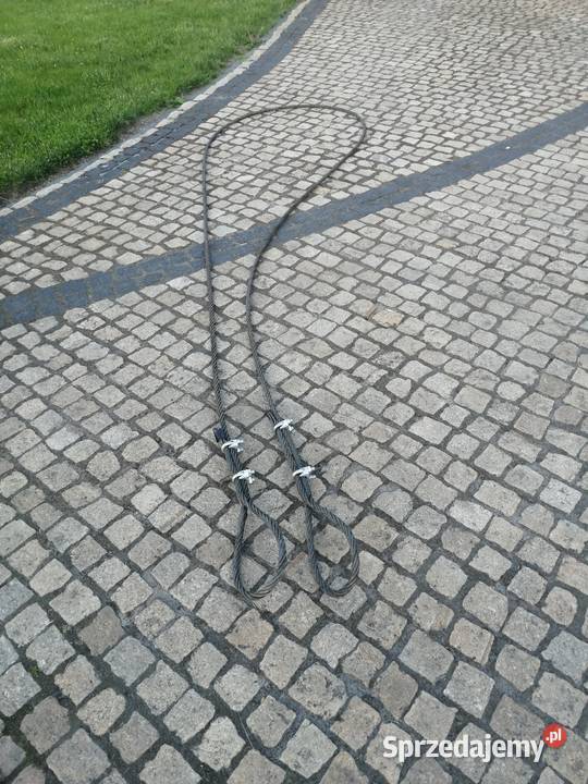 Lina stalowa Linka holownicza stalowa 8m 20mm Antoniów