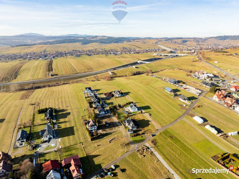 Działka budowlana 3392 m Nowy Targ os Niwa