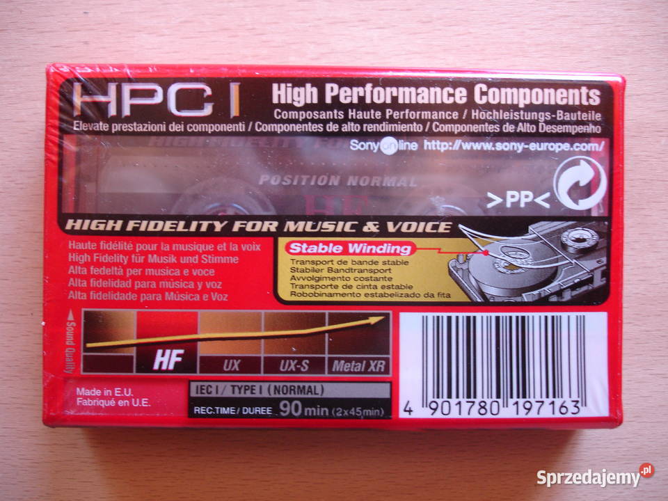 Kaseta magnetofonowa SONY HF C90 Zielona Góra sprzedam