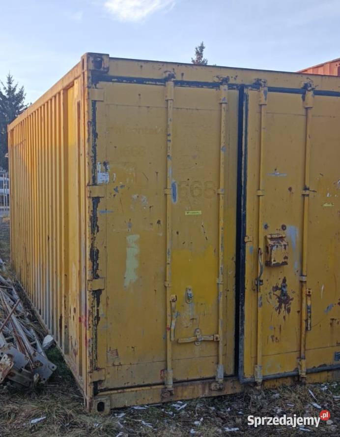 Kontener magazynowy 6m Warszawa Magazynowanie mazowieckie Łomianki